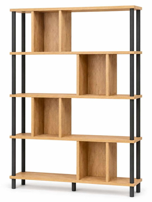 Hanah Home Peka-0045 Roble y Negro